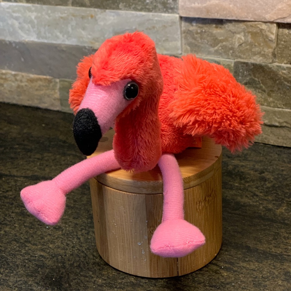 WILD REPUBLIC |  Small Stuffed Flamingo